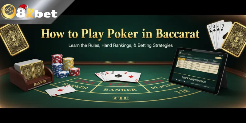 Cách chơi bài tây trong game Baccarat