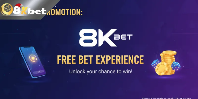 Nhà Cái 8KBET Tặng Tiền Cược Trải Nghiệm Cho Người Chơi Thông tin về chương trình nhà cái tặng tiền cược trải nghiệm
